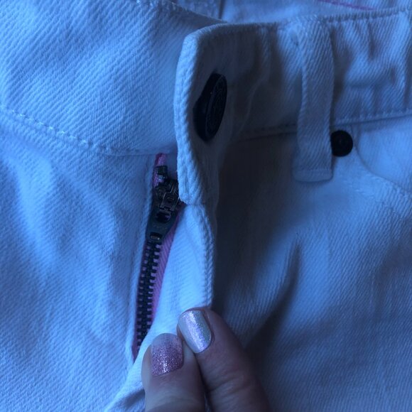 Lilly Pulitzer Aida White Denim Crop Jeans Size 0 - Picture 10 of 15